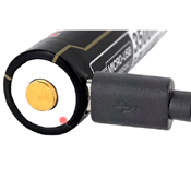 Tenergy 2 Pack Li-Ion 18650 2600mAh Protected Button Top Battery W/ USB Port