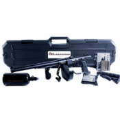 Explore the Air-Ordnance SMG .22 air gun on ReplicaAirguns.ca. Fully automatic and belt-fed, it delivers up to 600fps. The ultimate air gun experience. Buy now!