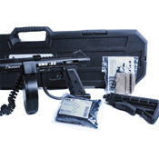 Explore the Air-Ordnance SMG .22 air gun on ReplicaAirguns.ca. Fully automatic and belt-fed, it delivers up to 600fps. The ultimate air gun experience. Buy now!