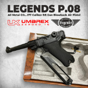 Umarex Luger P08 CO2 Blowback Steel BB gun