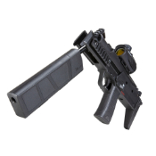 Authentic Umarex HK MP7 .177 Pellet Gun, accurate and licensed replica. Comes with Red Dot Sight. Buy now at ReplicaAirguns.ca!