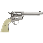 Experience the authentic feel of the Old West with the Umarex Colt Single Action Army Nickel BB Revolver. Exceptional realism, precise accuracy, and quality craftsmanship await at ReplicaAirguns.ca.