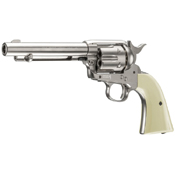 Experience the authentic feel of the Old West with the Umarex Colt Single Action Army Nickel BB Revolver. Exceptional realism, precise accuracy, and quality craftsmanship await at ReplicaAirguns.ca.