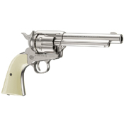 Experience the authentic feel of the Old West with the Umarex Colt Single Action Army Nickel BB Revolver. Exceptional realism, precise accuracy, and quality craftsmanship await at ReplicaAirguns.ca.