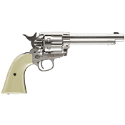 Experience the authentic feel of the Old West with the Umarex Colt Single Action Army Nickel BB Revolver. Exceptional realism, precise accuracy, and quality craftsmanship await at ReplicaAirguns.ca.