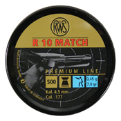 RWS R10 Match .177 Pellets - 500pc