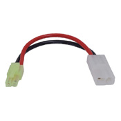 Upgrade your AEG with ease using the Small Male to Large Female AEG Wire Adaptor. This 12cm adaptor ensures a secure connection for enhanced performance. Lightweight at 6g, it's the perfect accessory for hassle-free customization.