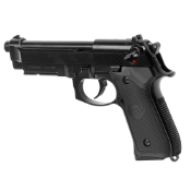 Explore the newest WE M9 Gas Blowback Airsoft Pistol. Professional training weapon with MEU rubberized grip, threaded barrel, and heavy-weight gas blowback. Buy now at ReplicaAirguns.ca.