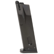 Elevate your WE M9/M92 Series GBB Pistol with the 25-round magazine. Durable metal construction for reliable feeding. Available in black at ReplicaAirguns.ca.