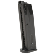 Elevate your WE M9/M92 Series GBB Pistol with the 25-round magazine. Durable metal construction for reliable feeding. Available in black at ReplicaAirguns.ca.