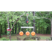 Enhance your shooting skills with the Zip Target Shooting Range Kit. Set up a versatile range for Archery, Firearms, Paintballs, and more. Portable and suitable for indoor and outdoor use. Available at ReplicaAirguns.ca.